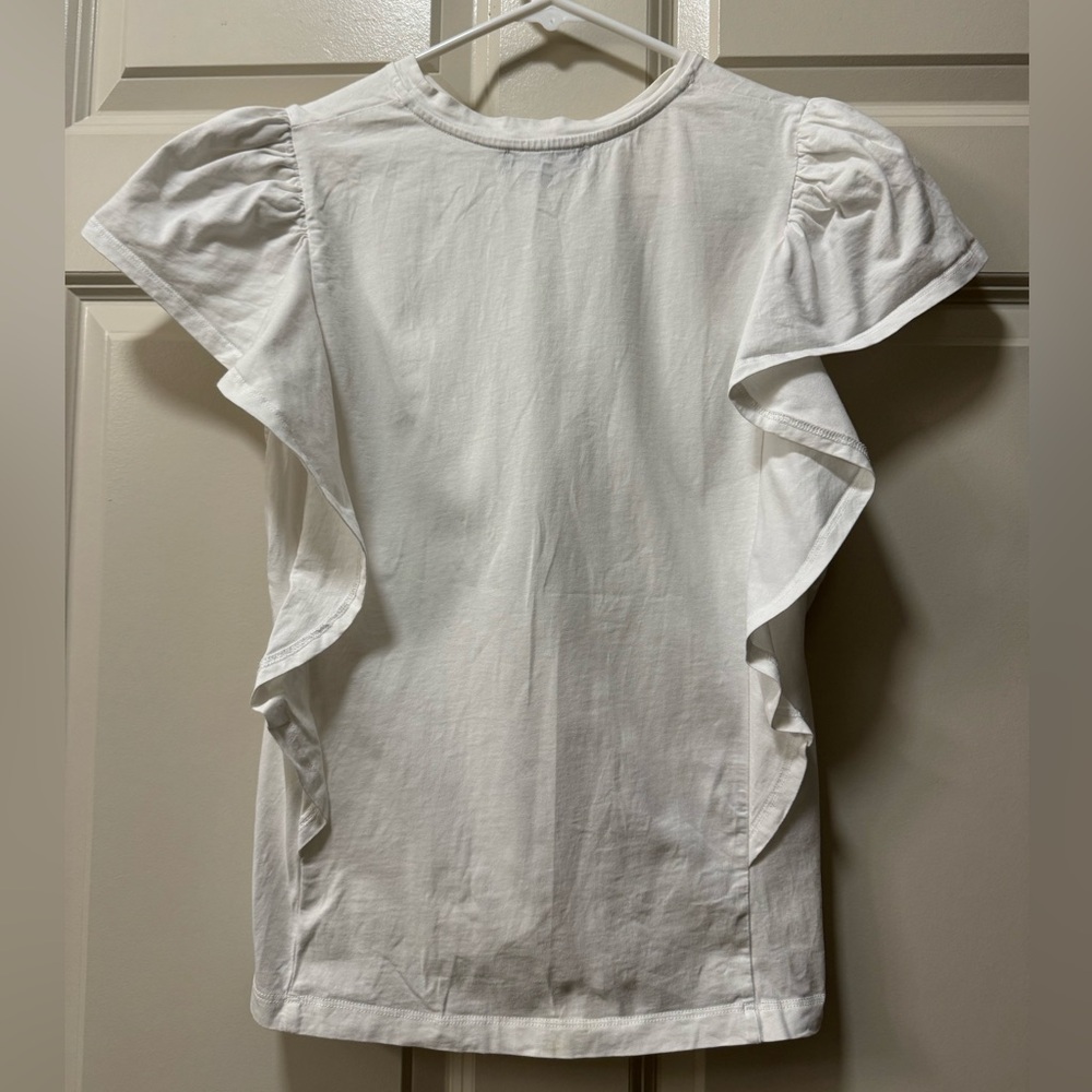 Generation Love Ruffle Flutter Sleeve Blouse - Picture 2 of 4